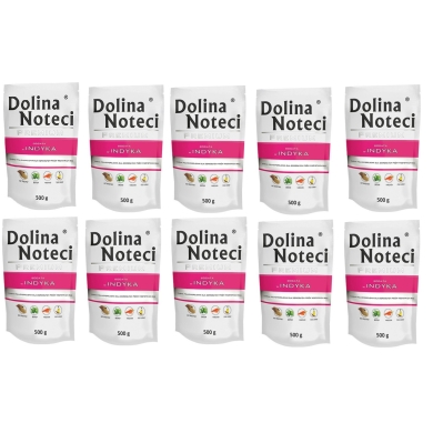 Dolina Noteci 10 x saszetka 500g indyk